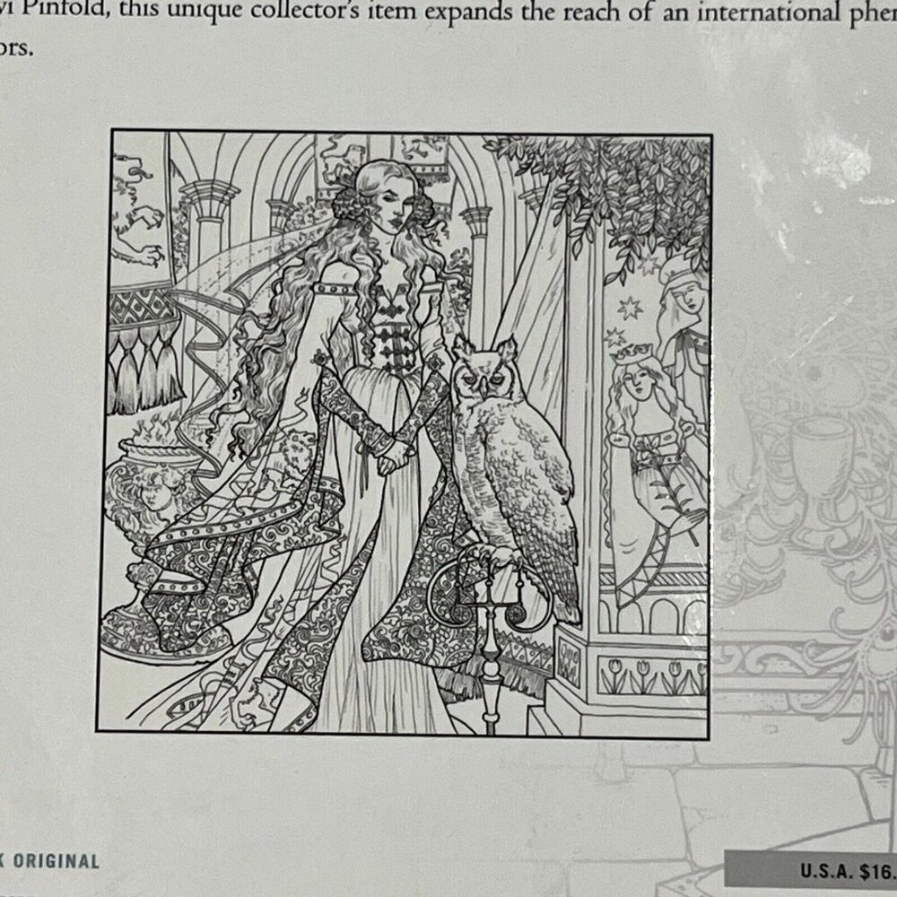 2015 The Official Game Of Thrones Coloring Book George R R Martin Clean Pages - Picture 15 of 16